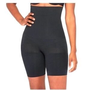 SPANX assets black high waisted mid-thigh shapewear